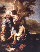 LISS, Johann Sacriffice of Abraham oil on canvas